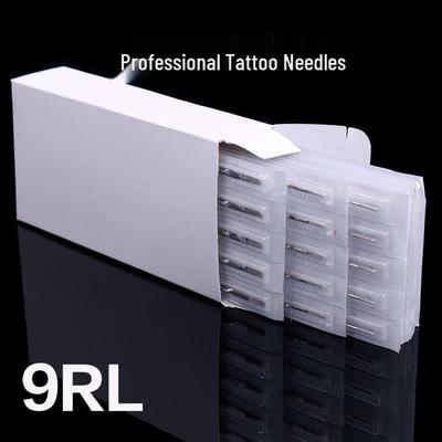 Disposable Tattoo Needles Set - Shading, Lining, Coloring, Long - 50 Pieces