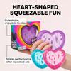 In Stock Needoh Heart Squishy Toy Blind Box Cute Shape Stress Relief Soft Slow Rebound Fun Portable Surprise Gift