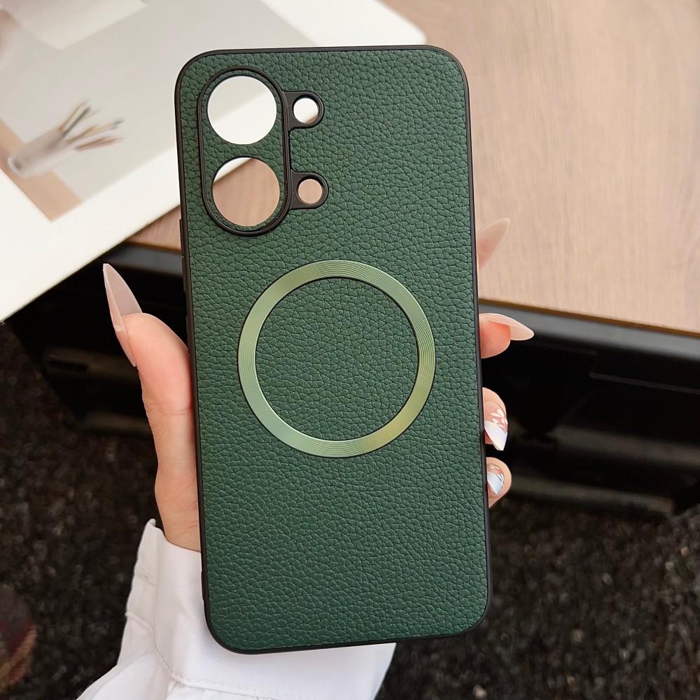 For Xiaomi POCO X8 Pro Max Case Luxury PU Skin Magnetic Wireless Charging Protective Back Cover Case For POCO X8Pro Max Shell