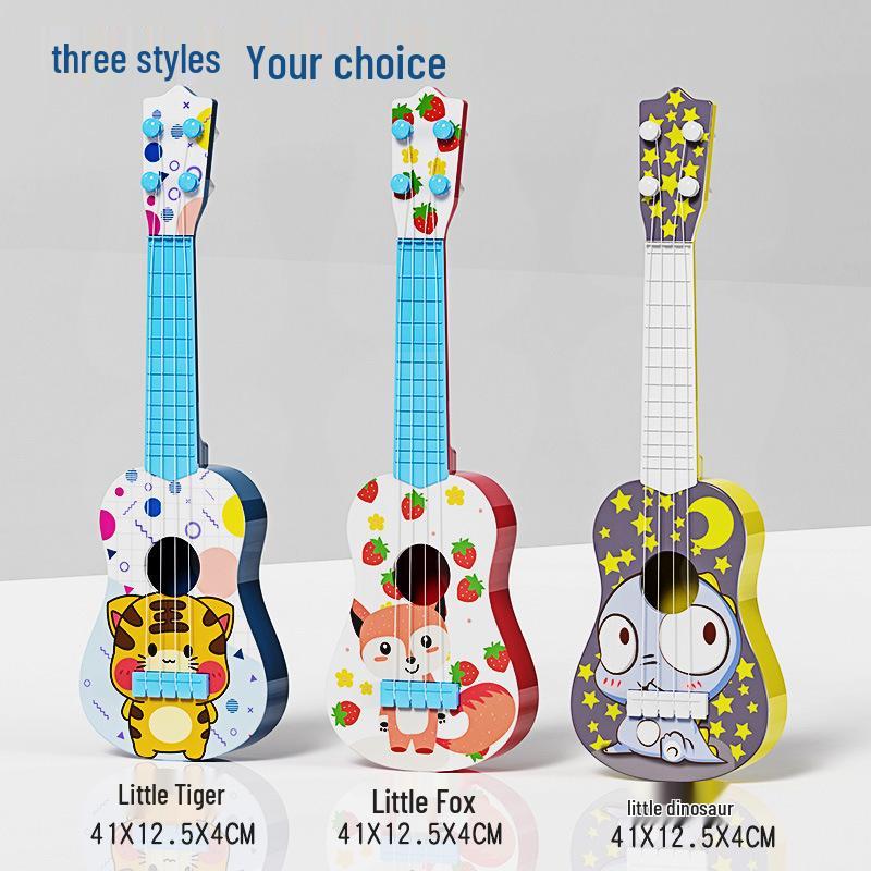 Ukulele Guitar Simulation Educational Toy for Early Learning and Gift for Kids