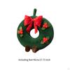 Weihnachts-Plüschkissen Weihnachtsdekoration Kuschelkissen Lebkuchenmann