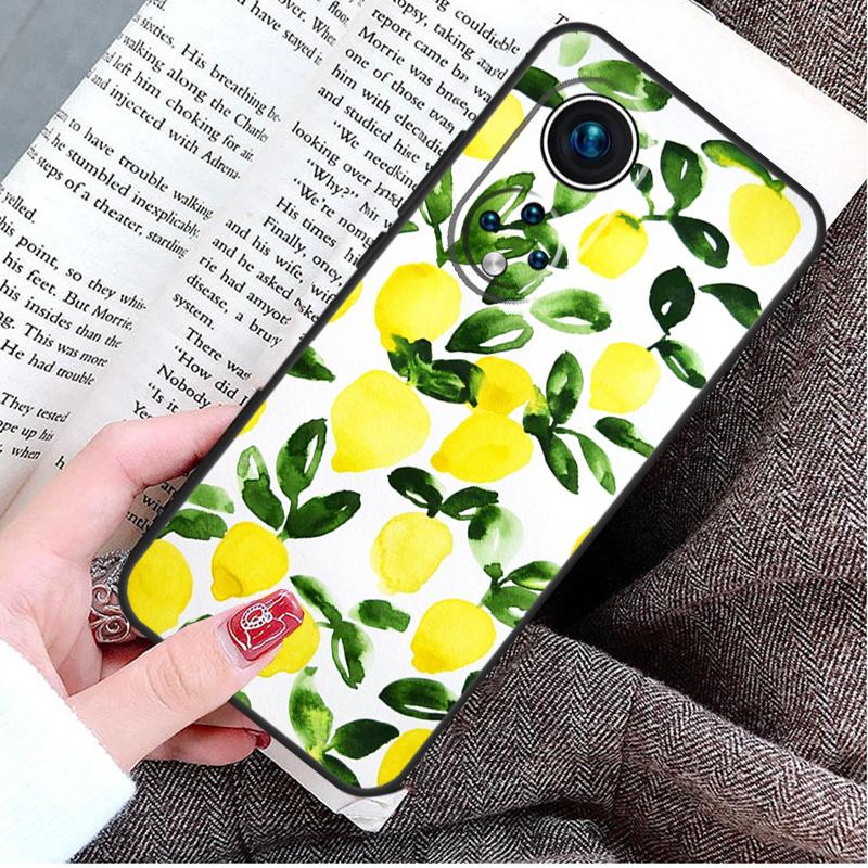 Summer Fruit Lemon Case For Honor 90 Lite 70 50 Magic 6 5 Pro Honor X8a X9a X6a X7a X8 X9 X8b X9b Back Cover