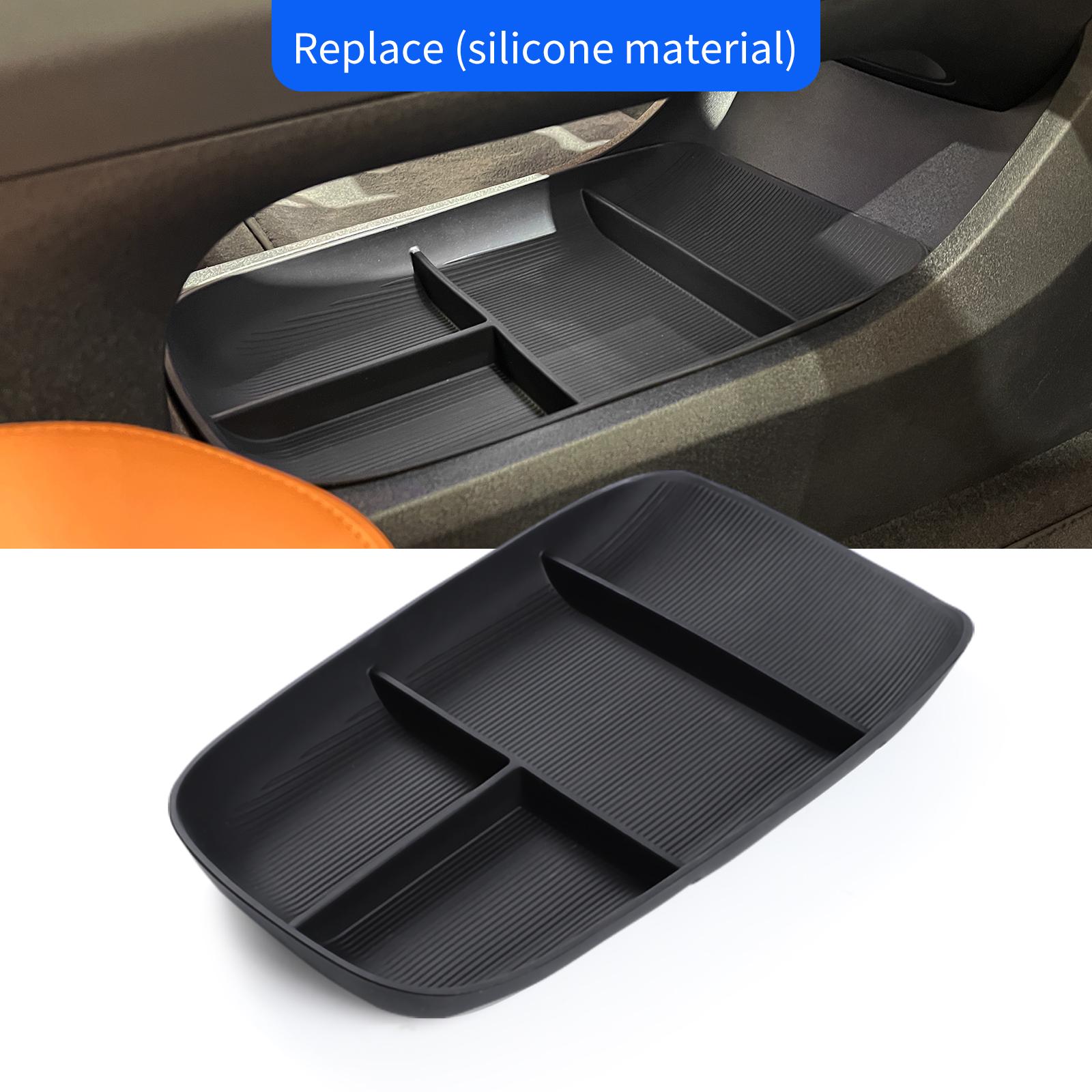 

for NIO ET5 2022-2024 Central Armrest Lower Layer Storage Box Car Center Console Tray Organizer Tidying Accessories