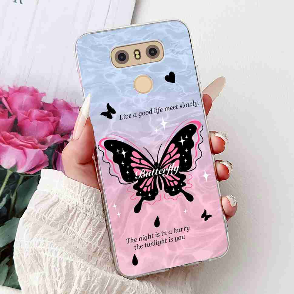 Para LG G6+ 5.7" Funda Diseño de Moda Patrones Silicona Suave TPU Cubierta Para LG G6+Plus LG G6 H870 H873 Fundas de Teléfono Resistentes a Golpes