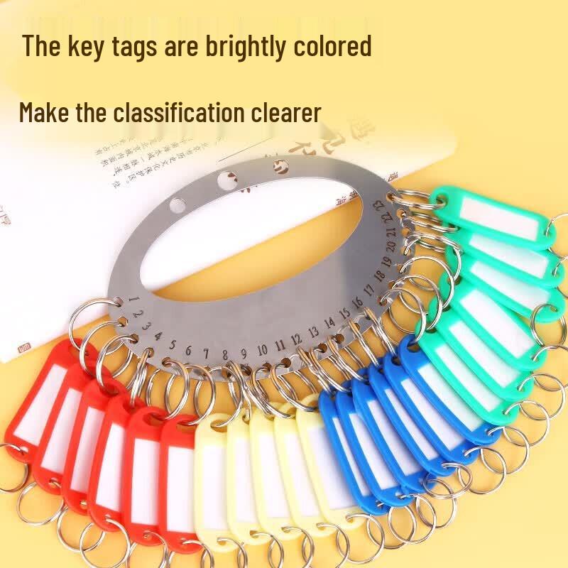 36-Position Portable Stainless Steel Key Organizer