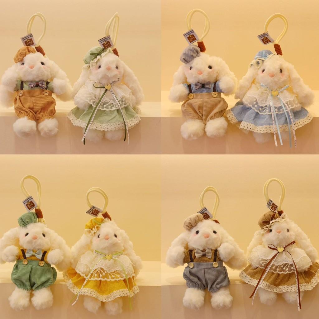 Cute Bunny Plush Keychain With Scented Beads For Couples And Gifts