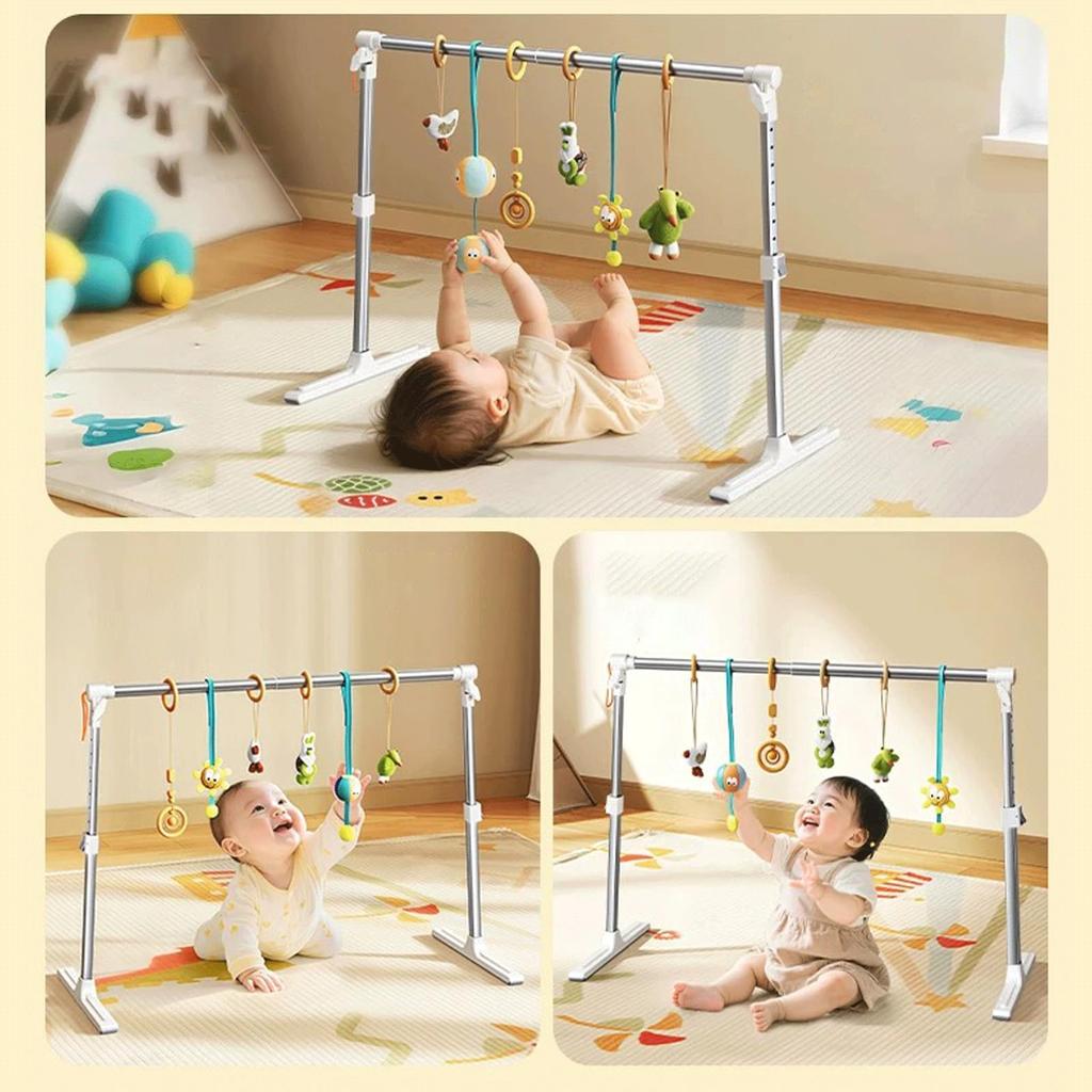 Blissfuhue Dog Pet Foldable and Mini Aluminum Adjustable Height and Ideal for Pet and Baby Clothes Can Be Used In Closets and Window Clothesline