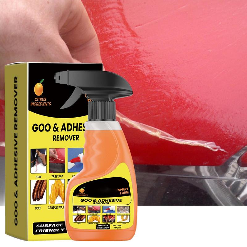 Tape Removal Spray Glue Removal Liquid Tape Remover Sticker Lifter 120ml Multifunctional Glue Remover Safe On Glass Metal Tiles
