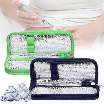 Bolsa refrigeradora de insulina, bolsa enfriadora, bolsillo para diabéticos, 20*7*3CM