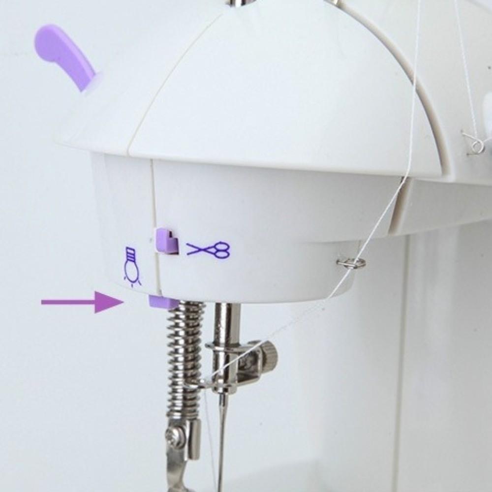 Double Thread Electric Sewing Machine 2-Speed Sewing Tool Portable Sewing Machine  Simple Sewing