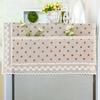 Cotton Linen French Door Refrigerator Cloth Washing Machine Cover Towel  Home Decorations