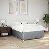 VidaXL Bed Frames Without Mattress Light Grey 140x190 Cm Fabric 3284935
