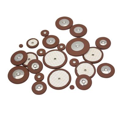 Reemplazo de almohadillas de cuero para saxofón tenor, 25 uds.