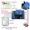 DC 12V 2 In 1 Pump Pour Water Controller Liquid Level Sensor Switch Relay Module for Motor Fish Tank Waterhouse Power Supply