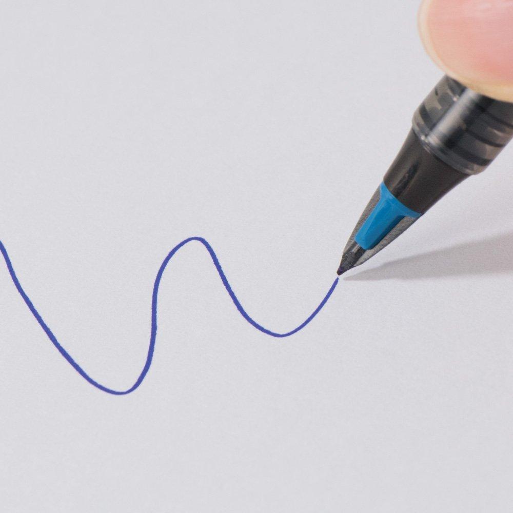 Pentel Tradio Plaman Pen with Blue Refill Set Water-Based (AMZ-TRJ50-CR)