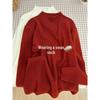 Women's Chic Slim-Fit Half High Neck Sweater - Autumn/Winter Long Sleeve Knitted Top