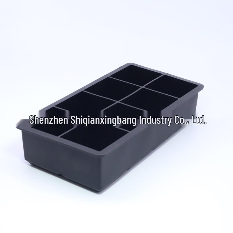 Silicone Ice Cube Mold with Lid - Food Grade Storage Box for Ice & Baby Food