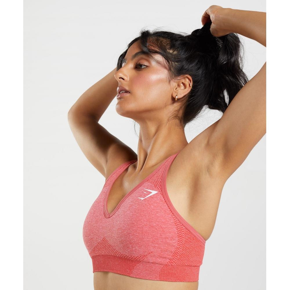 Gymshark Dnu Vital Seamless 2.0 V Neck Sports Bra B3a4k Rbjq