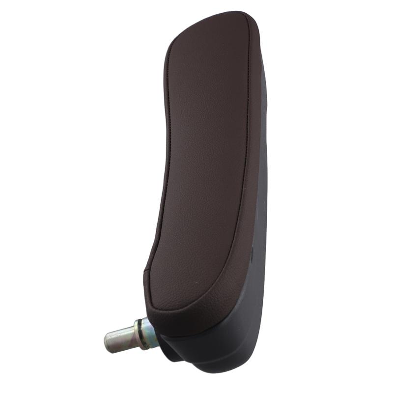 Front Left Driver Inboard Seat Armrest 6BV31KRLAA For FIAT 500 2016- Replacement Seat Arm Rest Handles Coffee Color