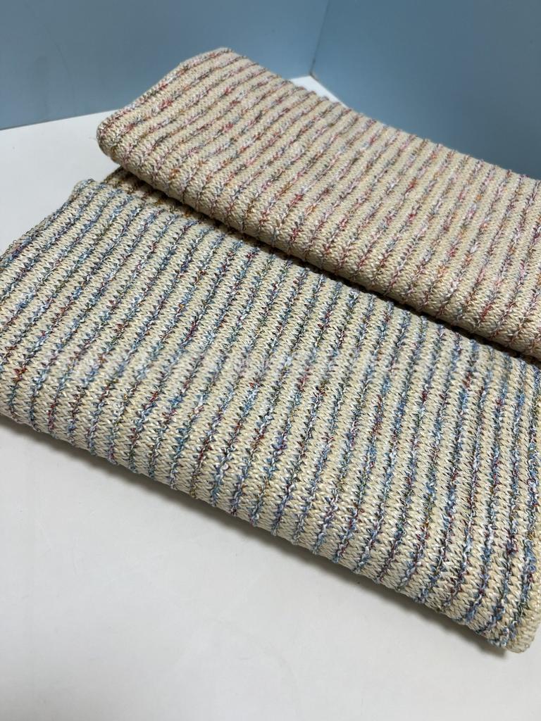 1yard Stripe PP Grass Raffia Woven Fabric PP Straw Fabric DIY Beach Straw Hand Bag Material Designer Fabric for Patchwork