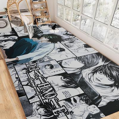 Anime Death Note Floor Mat Retro Multiple Choice Living Room Kitchen Rug Non-Slip Modern Home Decor