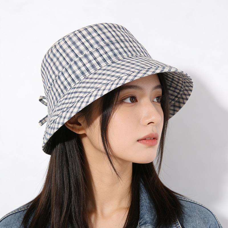Fisherman's hat Children's spring sunshade sunscreen hat Show face Small sun hat