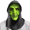 Full Face Witch Mask with Latex Character Style, Wrinkled Old Witch Look, and Costume Party Ready Appeal for Halloween Cosplay and Stage Use