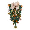Wreath,Artificial Flowers Wreath, Door Hanging Decoration, Festival Props, Hanging Window Wall Hanging(50cm)