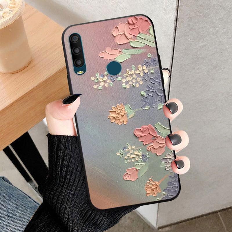 For Alcatel 1SE 2020 Case Fashion Silicone TPU Soft Phone Cover Case For Alcatel 1SE 5030D 5030F 1 SE 2020 Fundas Cartoon Coque