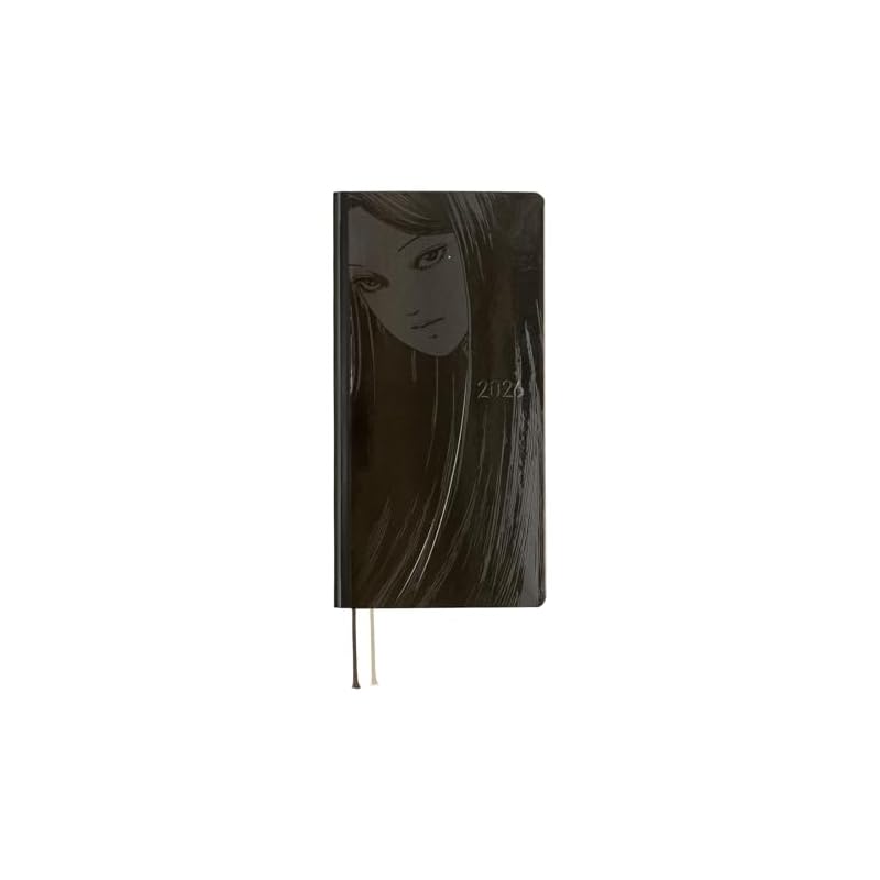 Hobonichi Techo 2026 Weeks Junji Ito/Tomie Haunting Beauty January Start Weekly Planner Left Slim Vertical