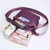 Nuova Borsa Tote Casual con Zip in Tela a Tracolla Borsa Shopping Carina per Signore Donne Borse a Spalla in Velluto a Coste Borse a Mano in Tessuto a Righe