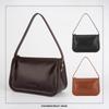 New Women's Underarm Bag, Niche Genuine Leather Women's Bag, Top Layer Cowhide Handbag, Shoulder Bag, High-end Trendy Crossbody Bag for Women