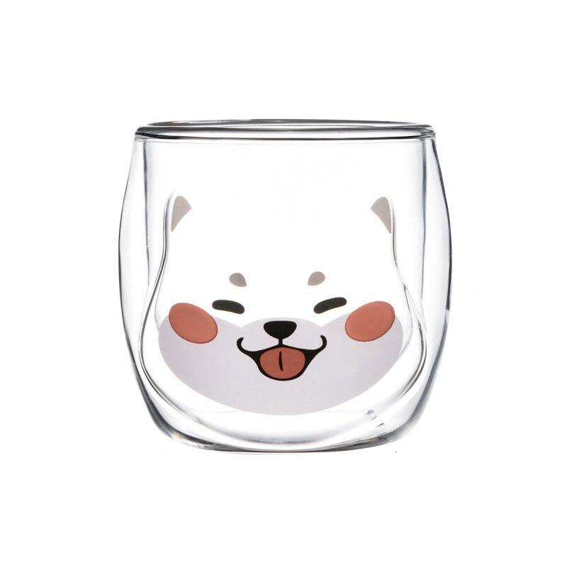 

Bingod 200 мл Sba Inu милая чашка для молока, чашка для завтрака, чая, кофе, милые чашки для сока с героями мультфильмов белый