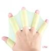1Pair Unisex Frog Type Silicone Girdles Swimming Hand Fins Finger Webbed Gloves Paddle Water Sports Frog Claw Swimming Equipment