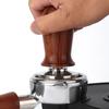 Stainless Steel Coffee Tamper Base Flat Bottom 51/53/58mm Detachable Non-Slip Coffee Leveler for Powder Press Ideal for Cafe Use