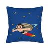 Astro Cartoon Boy Pillow Case  Comfy Pillow Cover For Living Room Sofa Novelty Pillowcases