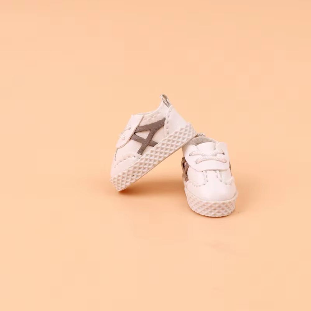 

Pretend Play Doll Running Shoes Cute Outfit Doll Volleyball Sneakers Ob11 Shoes Gsc DOD YMY серый