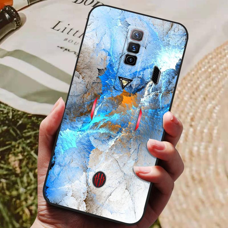 

Для ZTE Nubia Red Magic 7 Чохол Модний Силіконовий М який ТПУ Задня Кришка для Глобальної Версії Nubia REDMAGIC 7 Pro Чохол Бампер For Red Magic 7