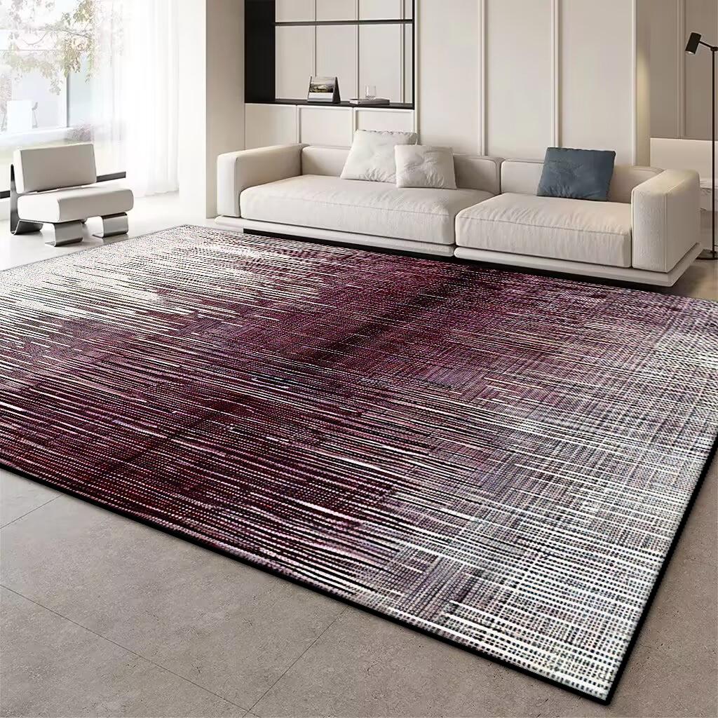 Modern Light Luxury Carpets for Living Room Fluffy Soft Lounge Abstract Rug Large Area Bedroom Decor Carpet Home Plush Floor Mat