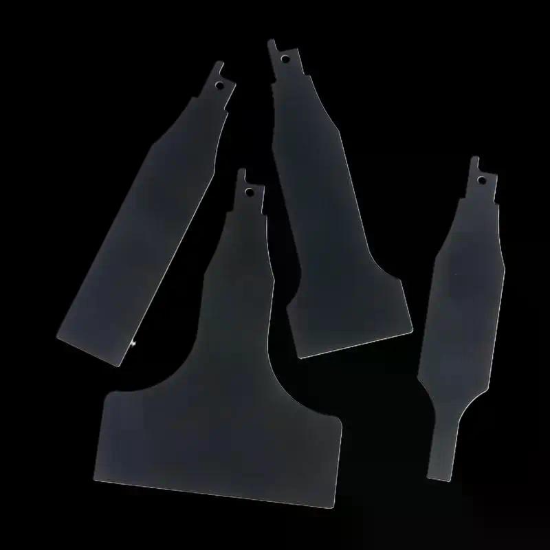Mortar & Adhesive Removal Tool, High Carbon Steel Reciprocating Saw Scraper Blades, Available in 1/4Pcs