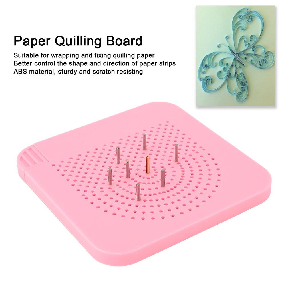 Med förvaringslåda Quilling-guidebräda Med stift Quilling-lindbräda Konstnärlig tråd-jigg-kit