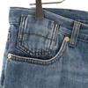 Marni Made In Italy Linen Blend Cropped Denim Pants W25 Wash Blue Jeans Women Used