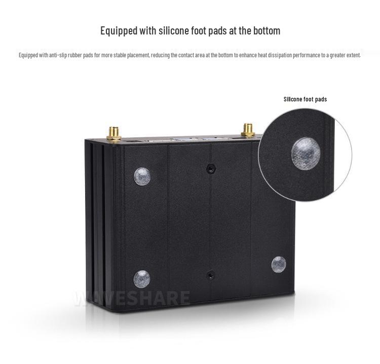 Aluminum Alloy Case for NVIDIA Jetson Orin Nano/NX with Camera Mount & Power Button