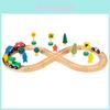 Wooden Childrens Train Track Toy For Creative Play And Development