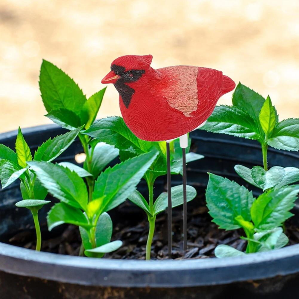1 Pc Indoor Plant Soil Tester Bird Style Water Moisture Garden Test Sensor Meter Hygrometer Watering Alarm Reminder Wireless