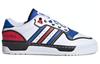 Adidas Rivalry Low 'White Blue Scarlet' FY3120