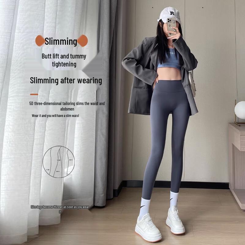 Langsha Women's High-Waist Shark Leggings