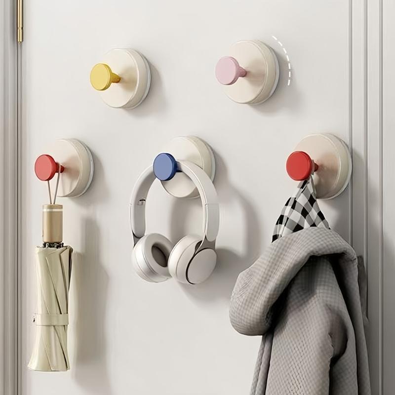 Space Saving Dopamines Suction Hook Easy Installation Holds Relocates Vibranting Color Bathroom Kitchen Storage