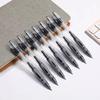 Black/Red GP1008 Ballpoint Pen for Students and Offices - Refillable, Press-Action Design for Writing and Signing