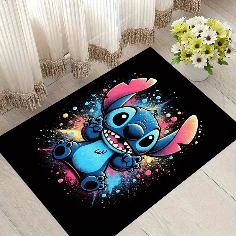 

1pc Stitch Pattern Area Rug Soft Flannel Floor Mat for Living Room,Office,Bedroom and Carpet,Sofa Coffee Table Floor Mat 60cm by 90cm